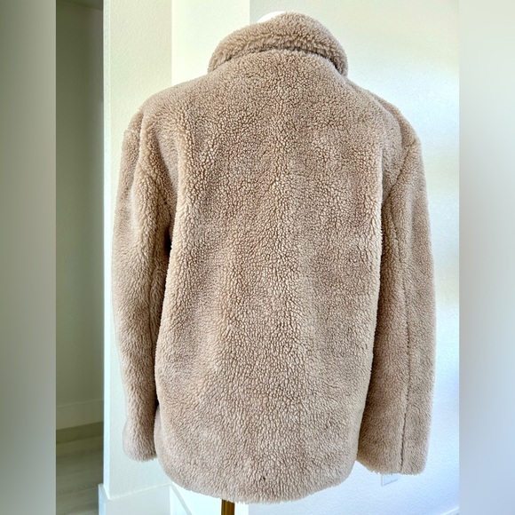 Philosophy Faux Shearling Sherpa Teddy Jacket Womens Size Small - Picture 6 of 14